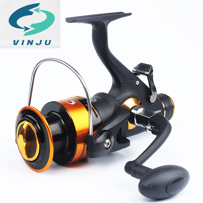 TKN2000-6000 metal line spool and front rear brake spinning reel sea fishing reel sea rod fishing gear
