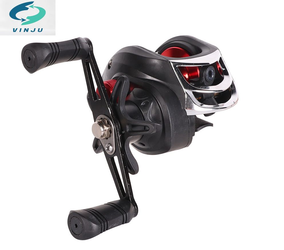 AK200 Baitcasting Reels Lure fishing reel synthetic material line spool