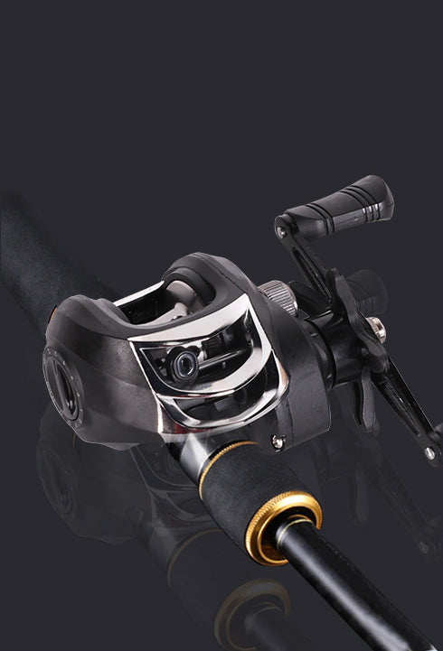 AK200 Baitcasting Reels Lure fishing reel synthetic material line spool
