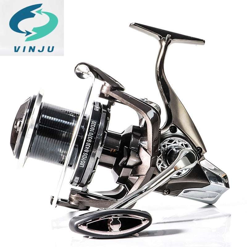 HA metal fishing reel inclined line spool metal fishing reel spinning reel long-range casting reel sea fishing